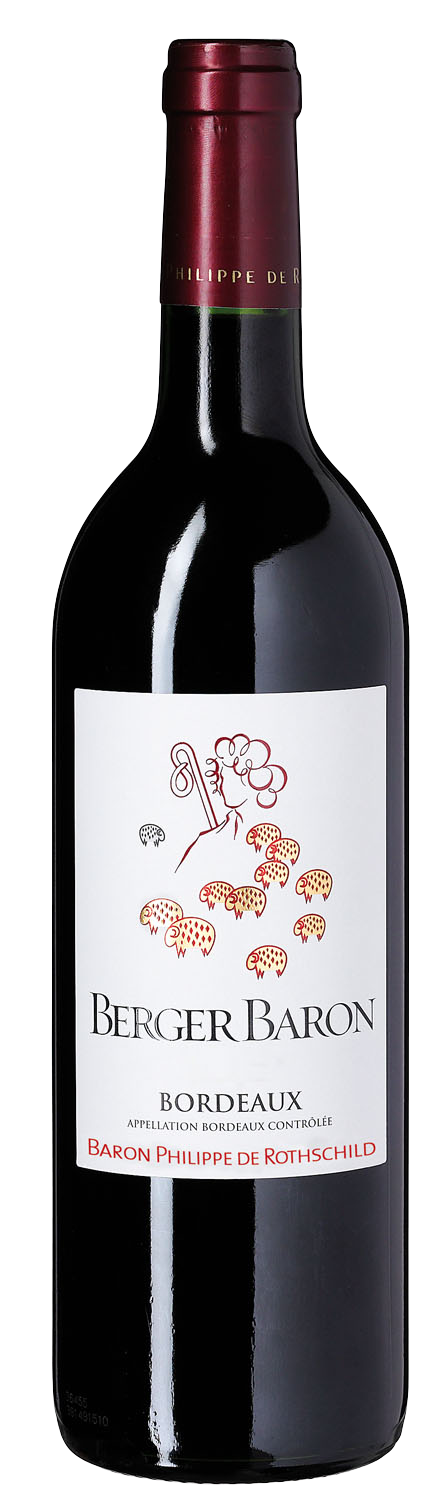 Baron Philippe De Rothschild Berger Baron Rouge Aoc Artikel Brogsitter Weinversand