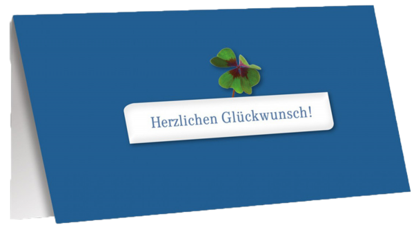 Grußkarte Herzlichen Glückwunsch
