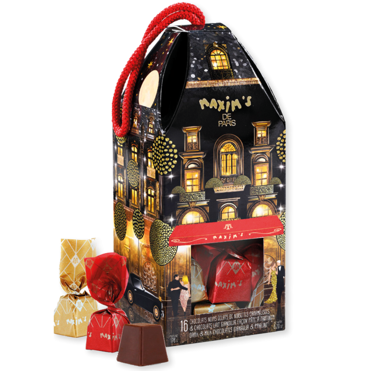 Maxim´s de Paris Weihnachts-Schokoladenbox