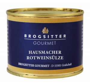 Brogsitter Gourmet Brogsitter Gourmet Hausmacher Rotweinsülze