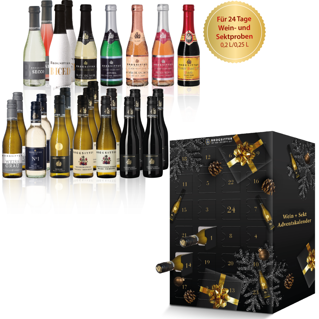 Brogsitter Wein-Adventskalender