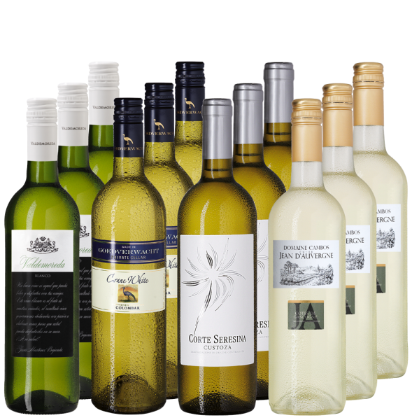4x3 internationale Spitzenweine - Probierpaket Weißweine