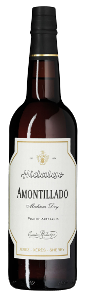 Emilio Hidalgo Amontillado Medium Dry Sherry 17°