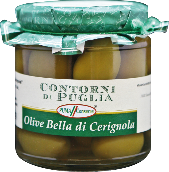 Sansibar Grüne Oliven "Bella di Cerignola" im Glas