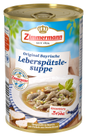 Zimmermann Original Bayrische Leberspätzlesuppe