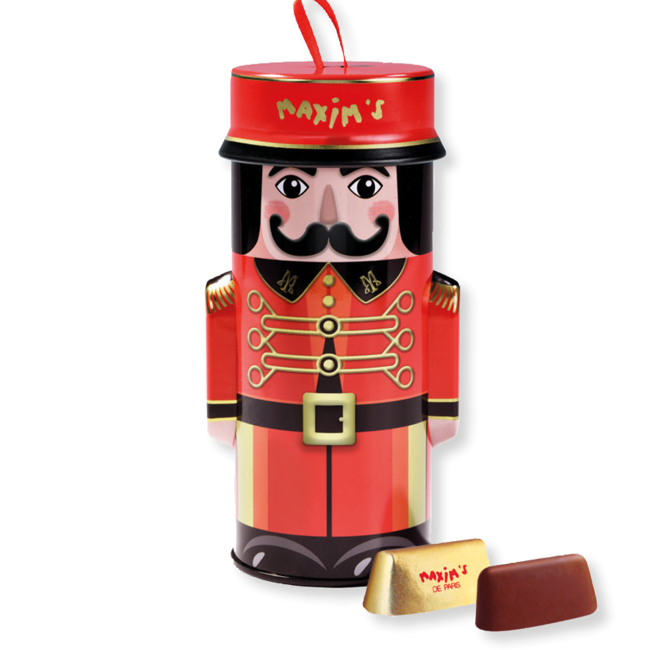 Maxim´s de Paris Mini-Bellboy mit Gianduja-Pralinen ohne Alkohol