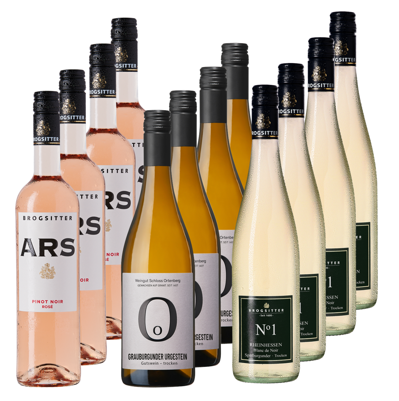 12x frische Sommerweine