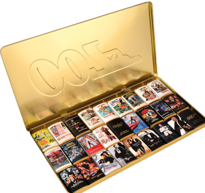 James Bond 007 Mini-Bars James Bond 007 Mini-Bars - Milchschokoladen Kollektion