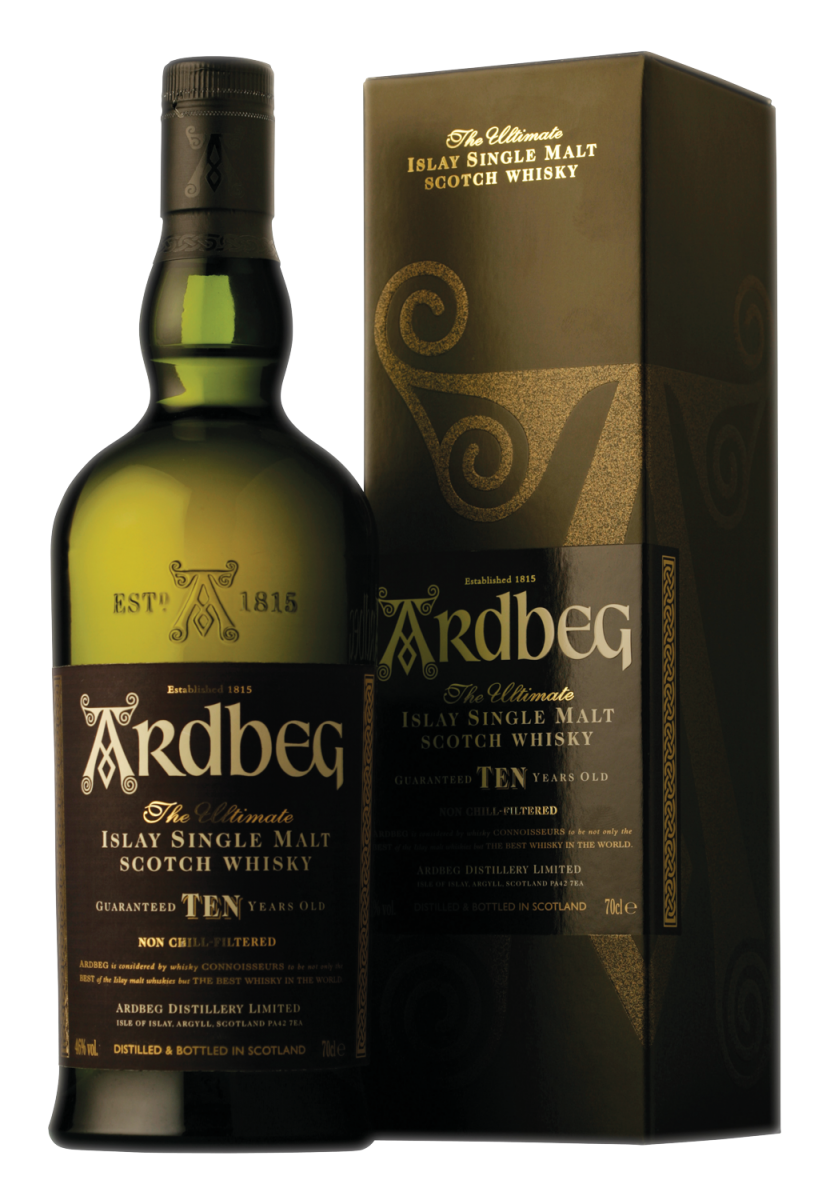 Ardbeg Ten Years Old Single Islay Malt Scotch Whisky Whiskey Spirituosen Wein bestellen by