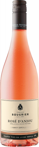Famille Bougrier ROSÉ D‘ANJOU AOP Gamay · Grolleau · Demi Sec
