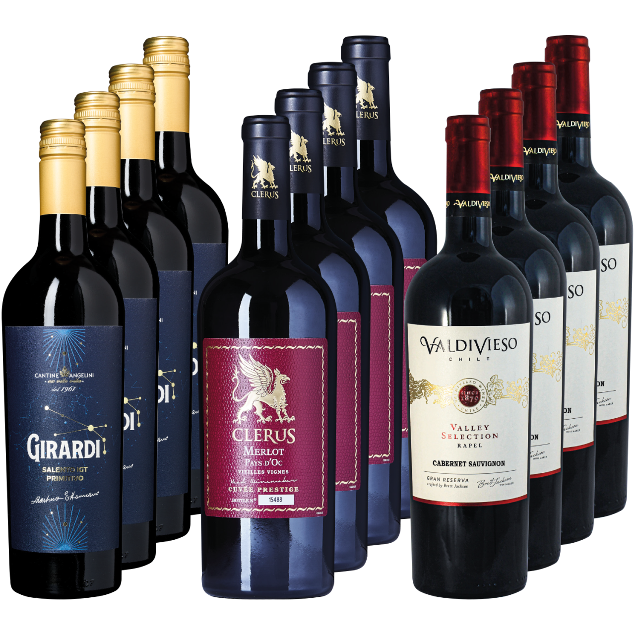 Rotwein-Paket zum Dankeschönpreis