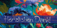 Grußkarte Herzlichen Dank