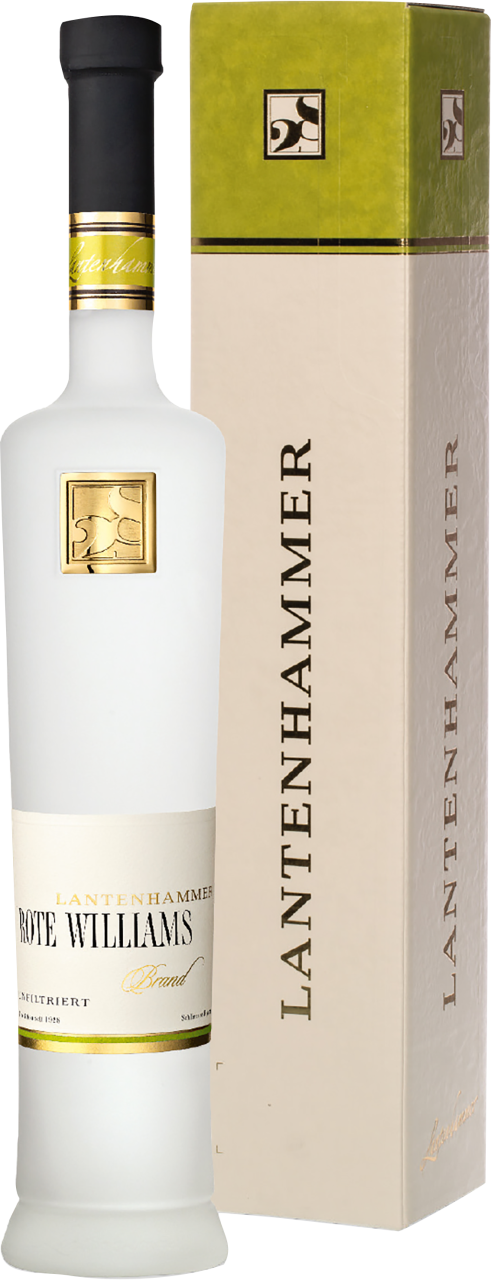 Lantenhammer Distillerie Roter Williamsbrand unfiltriert