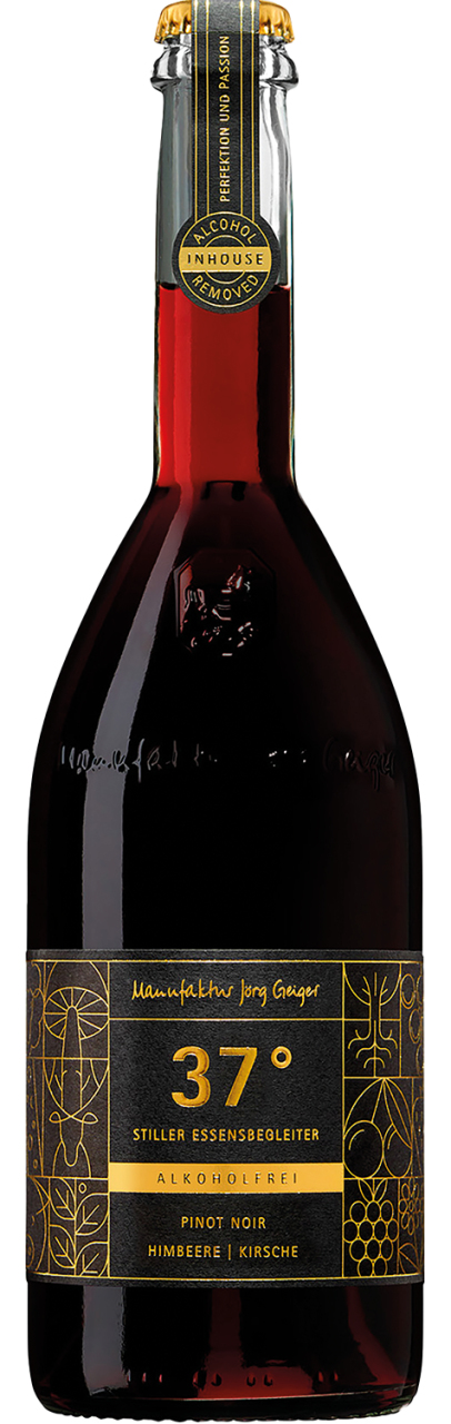 Jörg Geiger 37 Grad · Pinot Noir · Himbeere · Kirsche Alkoholfrei