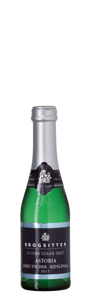 Brogsitter Astoria Deutscher Riesling Sekt Brut 0,2l
