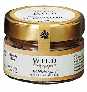 Brogsitter Gourmet Brogsitter Gourmet Wildleberpaté mit Preiselbeeren