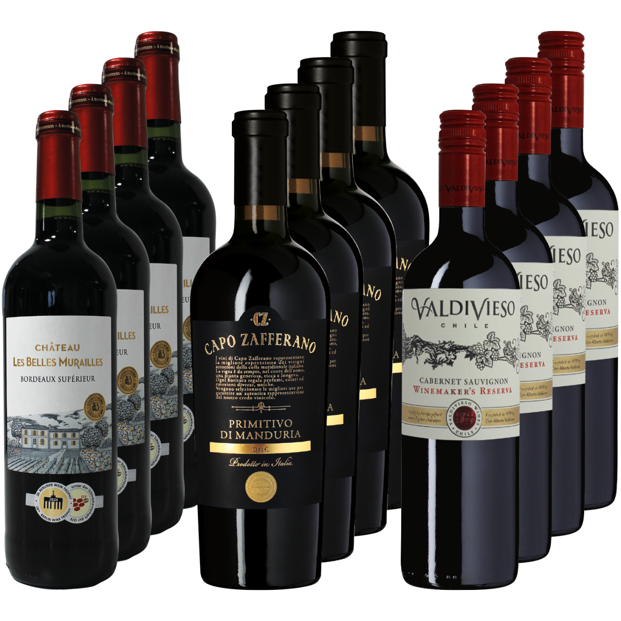 Ausgesuchte Festtagstropfen: Internationale Rotweine für die festliche Zeit