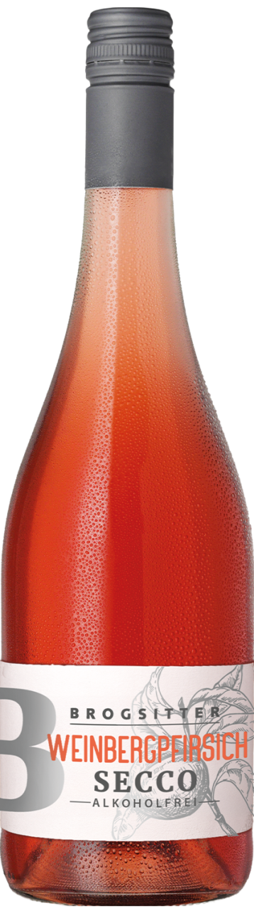 Brogsitter Secco Weinbergpfirsich Alkoholfrei