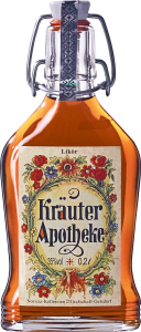 Feine Kräuterapotheke mit Feine Kräuterapotheke mit Bügelflasche