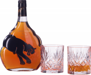 Edler Cognac Meukow + Edler Cognac Meukow + Gläser