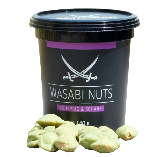 Sansibar Original Wasabi Nuts / Nüsse knusprig & scharf