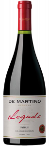 Chile Viña De Martino Chile Viña De Martino Syrah "Legado" Choapa Valley