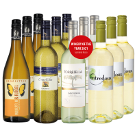 4 x 3 frische Weißweine