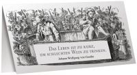 Grußkarte Goethe